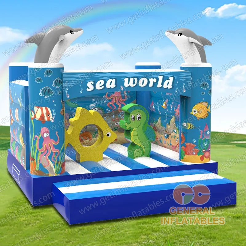 GB-361 Sea world bounce house