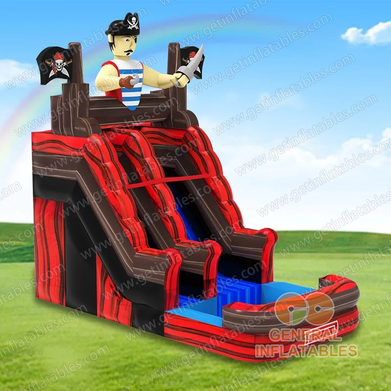 Pirate water slide